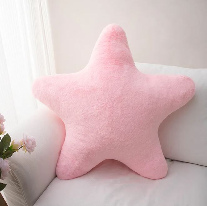 Star Pattern Super Soft Plush Pillow