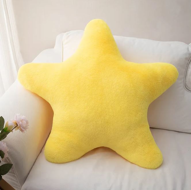 Star Pattern Super Soft Plush Pillow