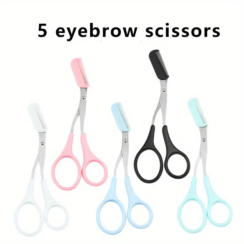 Eyebrow Scissors & Comb Set
